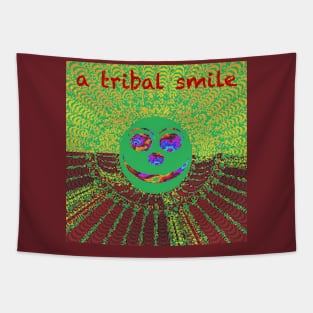 A Tribal Smile Tapestry