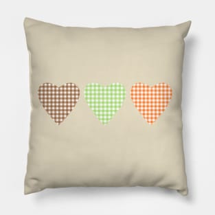 Color Gingham Pillow