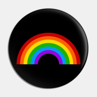 Retro Rainbow Pin