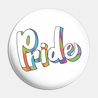 Pride- (Unfilled Version) Pin