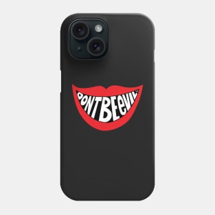 DON'T BE EVIL (wht) by Tai's Tees Phone Case