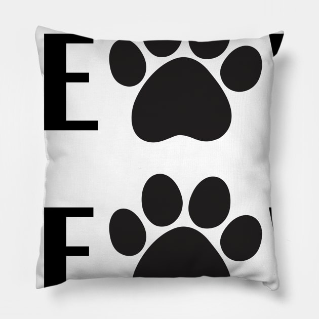 Meow cat lover Pillow by BoWoW-Shop