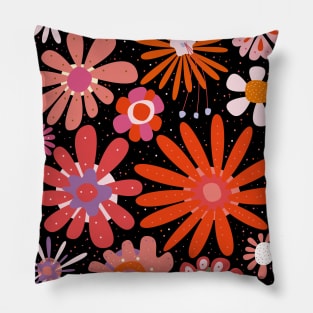 Floral pattern - beautiful floral design - floral illustration Pillow