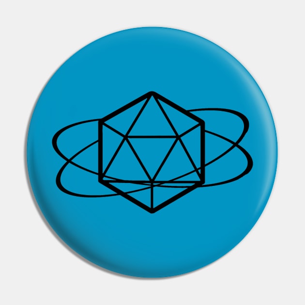 D20 Hoops Pin by ArasSivad