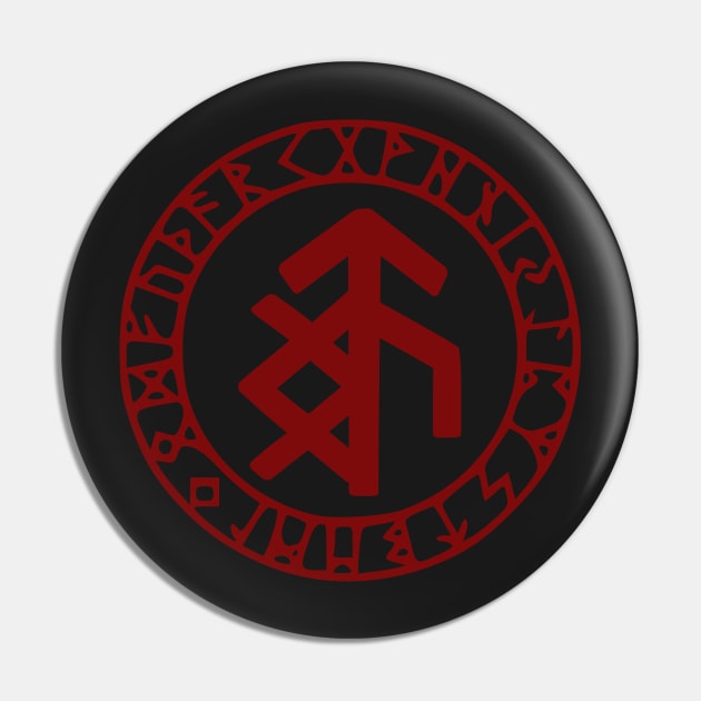 Futhark Rune Symbols Combined | Protection, Victory, Strength Pin by DepicSpirit