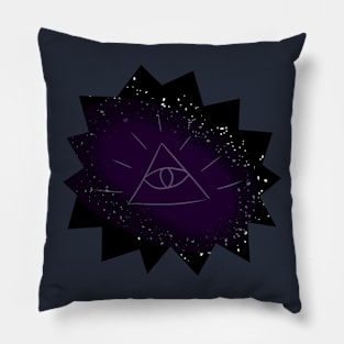 Eye in Nebula Pillow