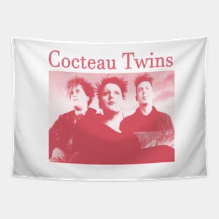 Cocteau Twins Red Art Tapestry