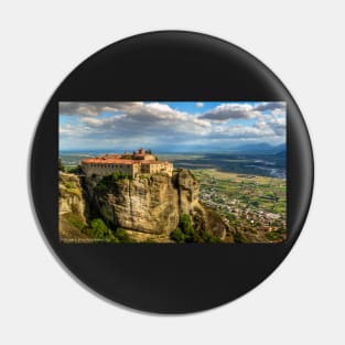 Meteora Monastery Pin