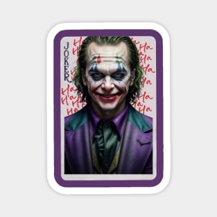 Joker Graffiti Card Magnet