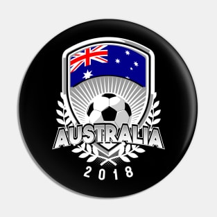 Australia Soccer 2018 Pin