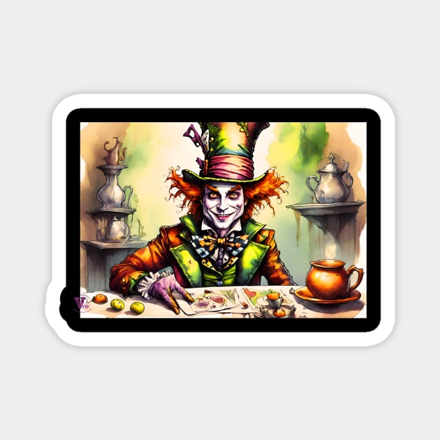 Mad Hatter Tea Magnet by Viper Unconvetional Concept