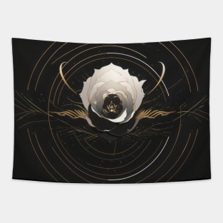 Galaxy Flowers Tapestry