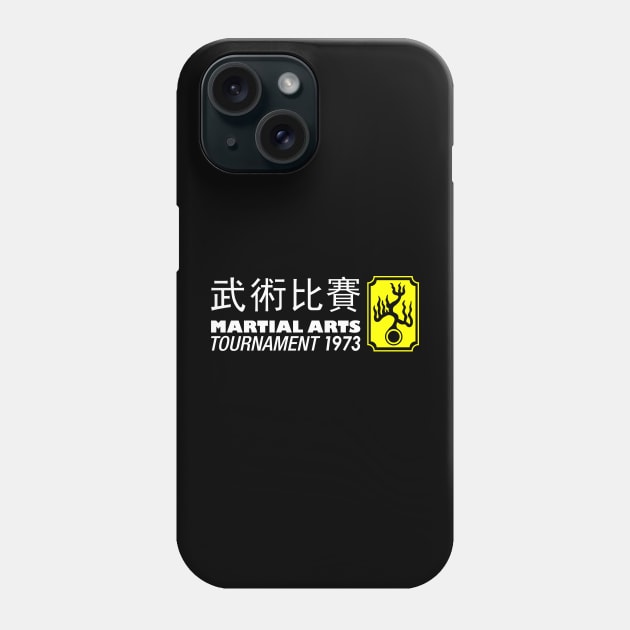 Mod.8 Enter the Dragon Han's Island Phone Case by parashop