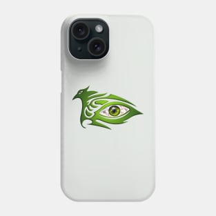 Green Evil Eye Phone Case