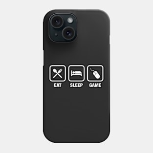 Eat Sleep Game Gamer Tee Phone Case