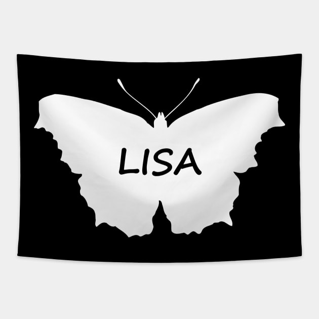 Lisa Butterfly Tapestry by gulden