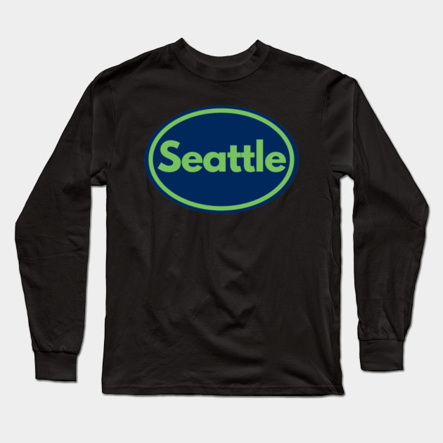 Seattle Seahawks T Shirt Sticker Shirt Seattle Long Sleeve T Shirt Teepublic