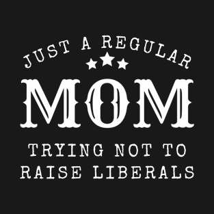 Just a regular mom trying not to raise liberal T-Shirt