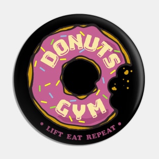 Donuts Gym Pin