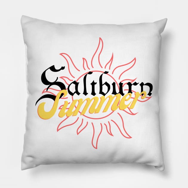 Saltburn Summer Pillow by These Things Matter