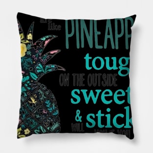 Nurses Are Like Pineapples Pillow