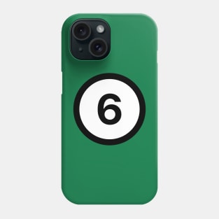 Halloween Billiard Pool Ball 6 six Group Costume Phone Case