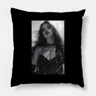 Rhapsody In Black A Portrait Of Melancholic Music Pillow