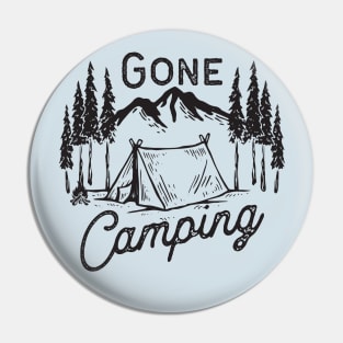 Gone Camping Pin