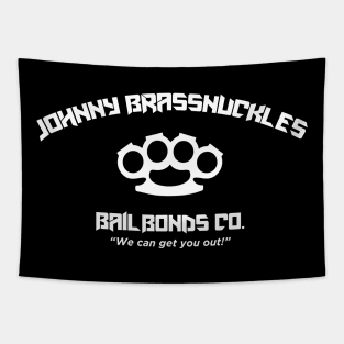 Johnny Brassnuckles Bailbonds Co. Tapestry