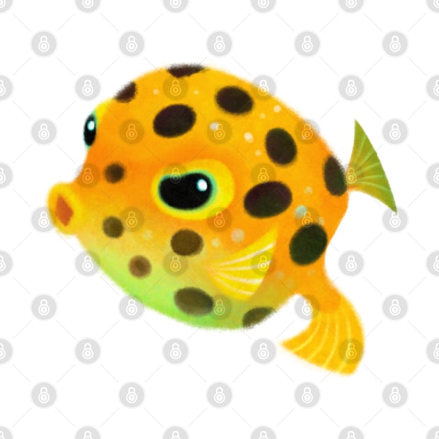 Yellow Boxfish by pikaole