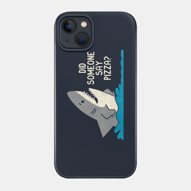 Hungry Shark - Shark - Phone Case