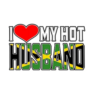 I Love My Hot Jamaican Husband T-Shirt