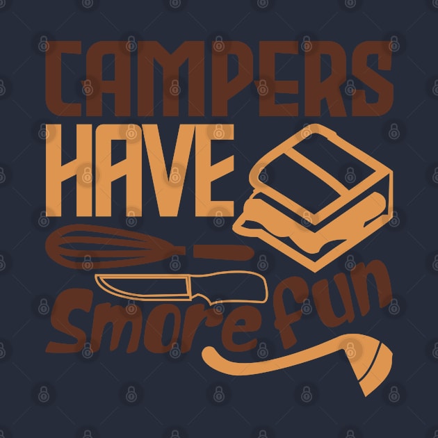 campers have s'more fun by Dasart