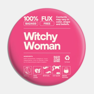 Witchy Woman Pin