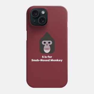 Snub-Nosed Monkey Phone Case