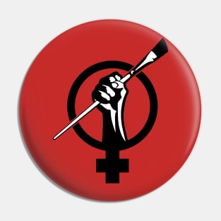 art and feminism Pin