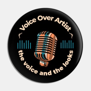 Voice Over Artist design 6 Pin