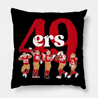 49 ers Pillow