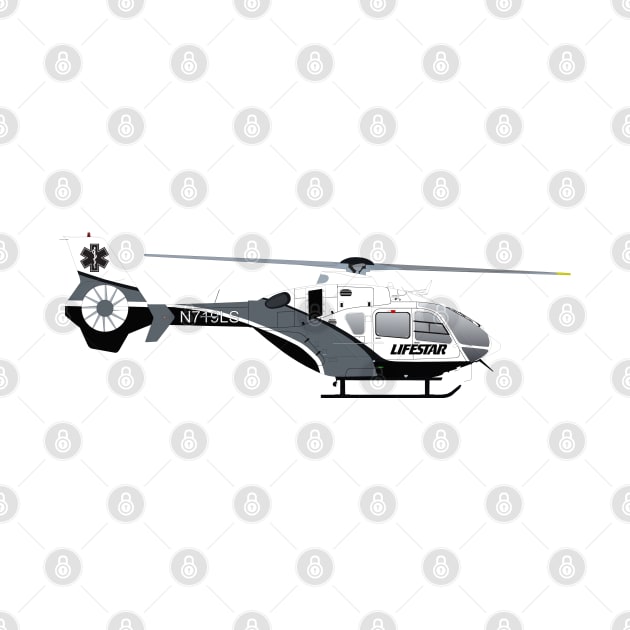 Lifestar University Of Tennessee EMS Helicopter by BassFishin