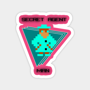 Secret Agent Man Magnet