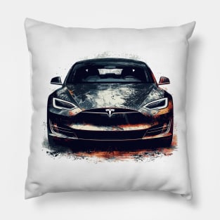 Tesla Model S Pillow