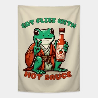 hot sauce froggy Tapestry