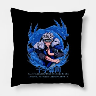 Tobirama Senju the second hokage anime tshirt Pillow