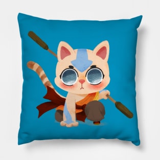 Avatar Aang Kitty Pillow