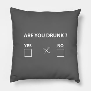 Are you drunk ? Pillow