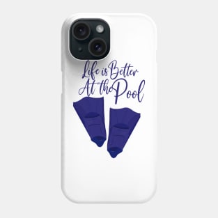 Life is Better at the Pool Phone Case