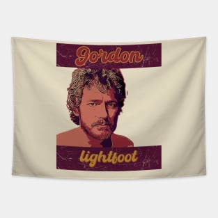 Gordon Lightfoot | Vintage poster Tapestry