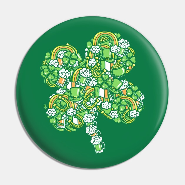 St. Patty's Doodle Pin by krisren28