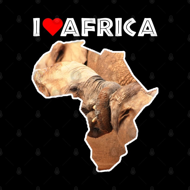 I Love Africa Elephant Tug Of War by PathblazerStudios