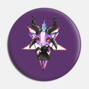 Stylish Baphomet Pin